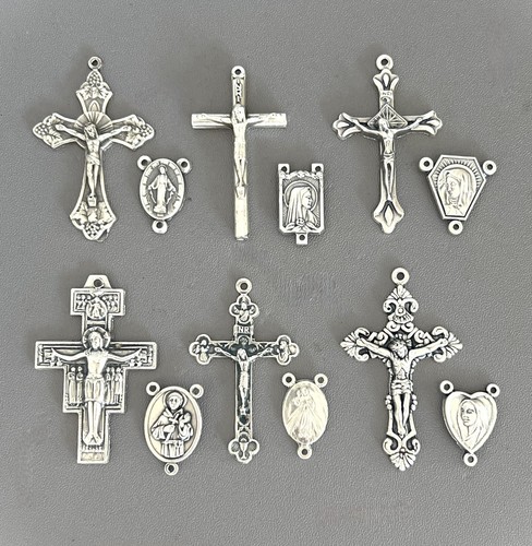Crucifixes rosary centers - 12,
