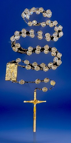 Vintage catholic rosary - vintage,